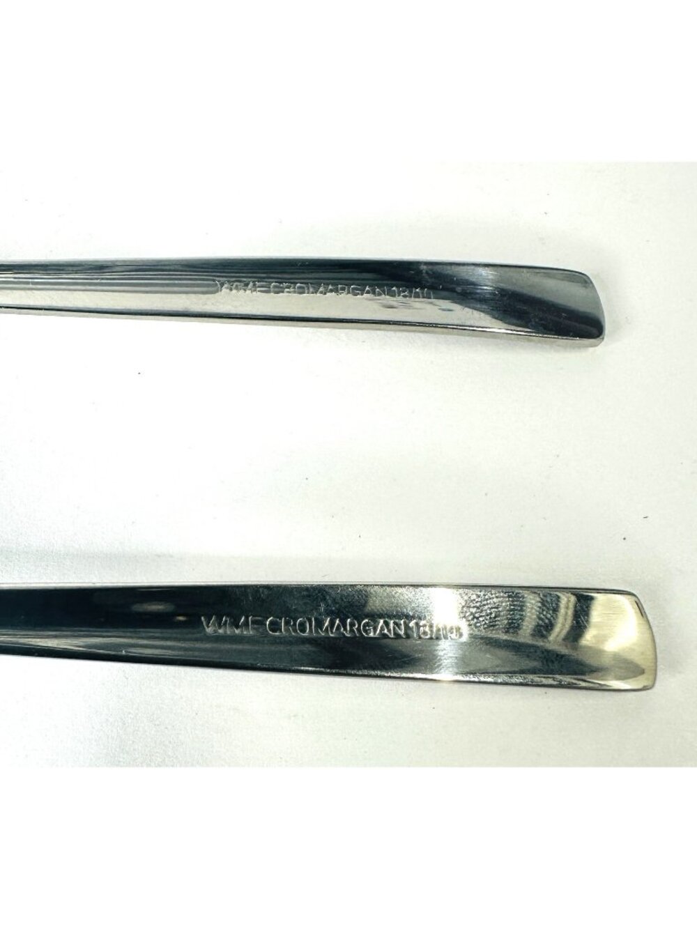WMF Line Cromargan Set of 8 Demitasse Spoons Stainless Flatware Germany 4.5” VTG - Picture 9 of 14